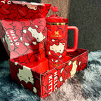 40oz Red Kitty Tumbler 🚢Free Shipping🚢