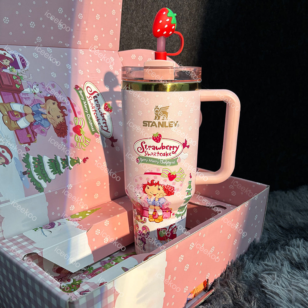 Strawberry Shortcake 40oz Tumbler 🚢Free Shipping🚢