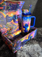 40oz Sunset Stitch Tumbler 🚢Free Shipping🚢